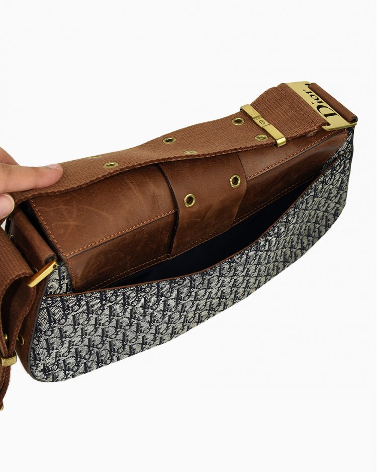 Bolsa Christian Dior Street Chic Original Monograma Vintage Feminino